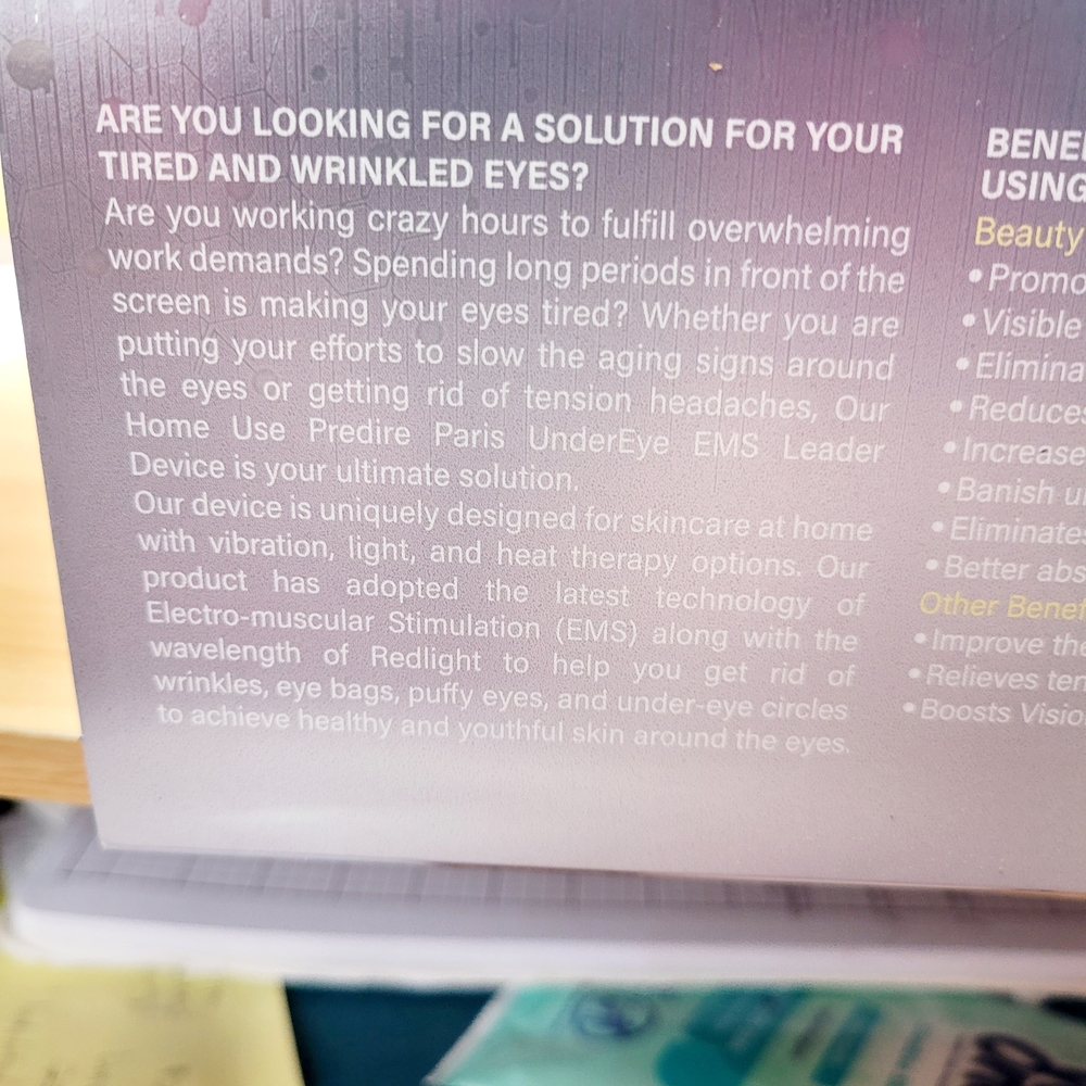 Predire LED Eye Mask - Picture 4 of 9